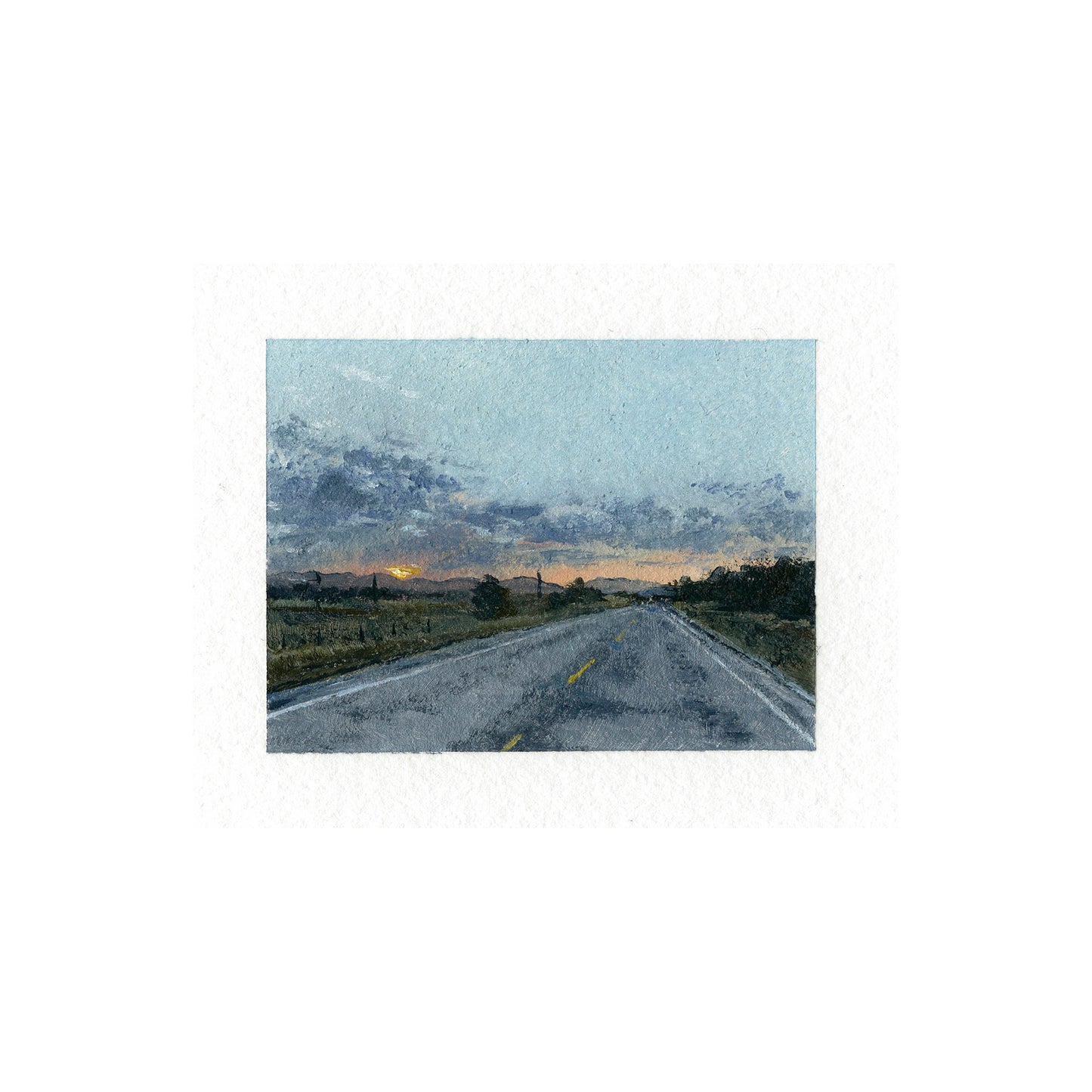 Setting West