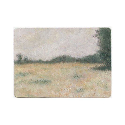 After the Flowers (oil on copper)